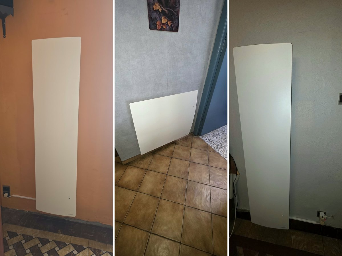 Radiateurs électriques Atlantic Agilia+ installés par LGL Chauffage à Pont-à-Celles